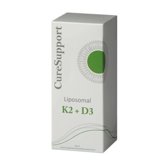 Suplement diety, Liposomalna Witamina K2 + D3 (60 ml) CureSupport