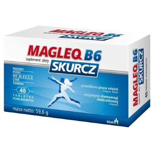 Suplement diety, Magleq B6 Skurcz, 45Tabl. Inna marka