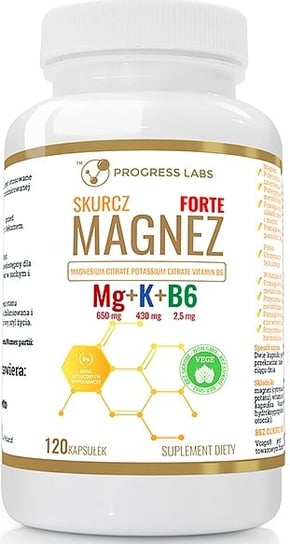 Suplement diety, Magnez Forte + Witamina B6 + Potas Skurcze X120 Inna marka