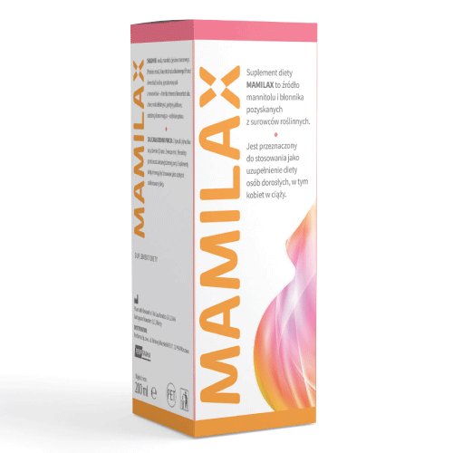 Suplement diety, Mamilax, Suplement diety, płyn, 200 ml Perffarma Sp. z o.o.