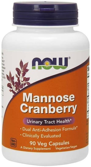 Suplement diety, Mannose Cranberry - D-mannoza z Żurawiną (90 kaps.) Inna marka