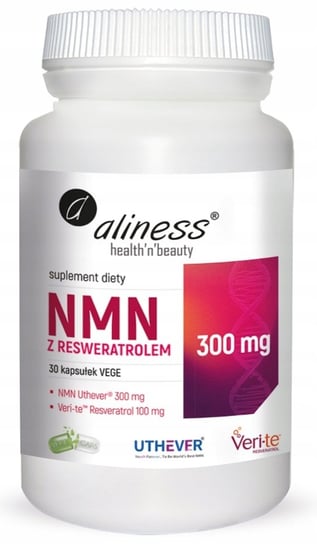 Suplement diety, MedicaLine, Aliness NMN z Resveratrolem, 30 kaps. MedicaLine