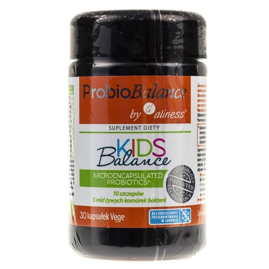 Suplement diety, MedicaLine, ProbioBalance Kids Balance, 30 kapsułek Aliness