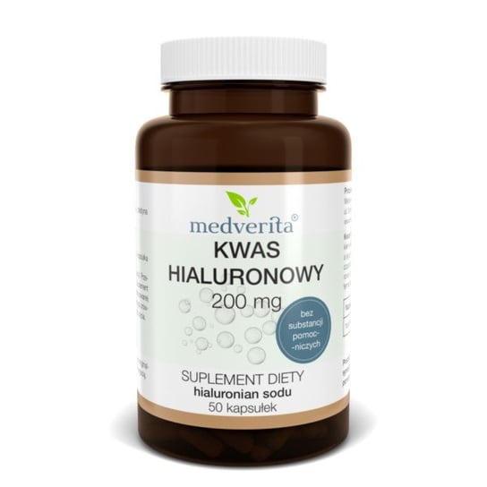 Suplement diety, Medverita Kwas Hialuronowy 200 mg 50 kap Medverita
