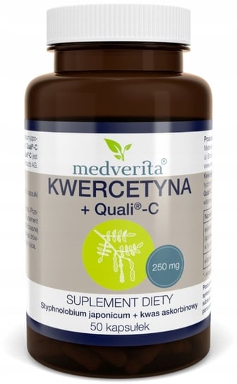 Suplement diety, Medverita, Kwercetyna + Quali-C witamina C, 50 kaps. Medverita
