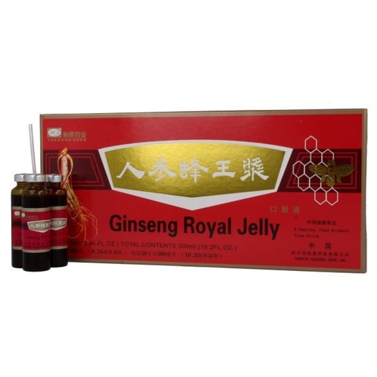 Suplement diety, Meridian Ginseng Royal Jelly 10 ml X 10 amp Meridian