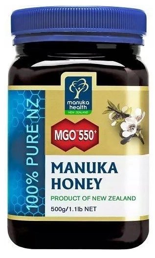 Suplement diety, Miód Manuka MGO 550+ Manuka Health 500g Inna marka