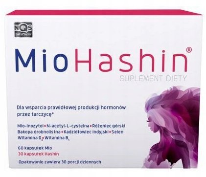 Suplement diety, Miohashin, Tarczyca Nutro Pharma, 60+30 Kaps. Nutropharma