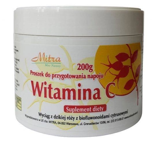 Suplement diety, Mitra Witamina C 200 g odporność dzika róża MITRA