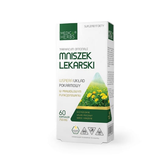 Suplement diety, Mniszek Lekarski, Medica Herbs Medica Herbs