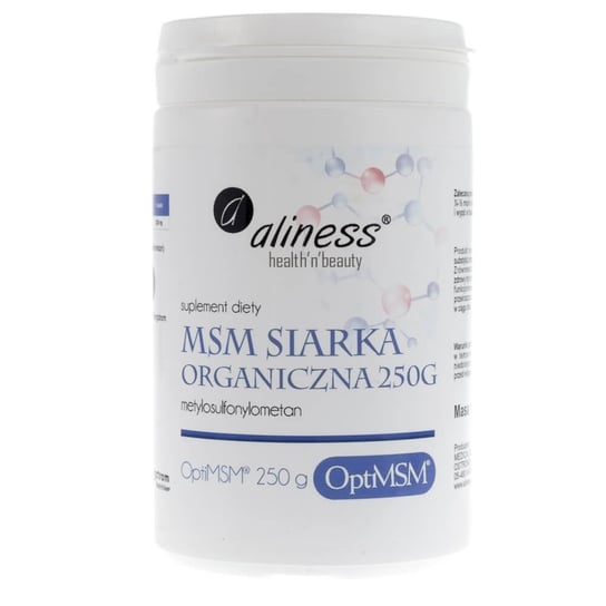 Suplement diety, MSM Siarka Organiczna MEDICALINE, 250 g Inna marka
