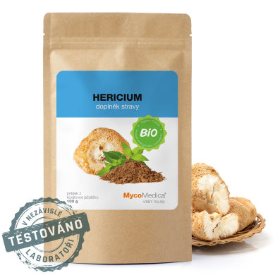 Suplement diety, MycoMedica, BIO Hericium, Suplement Diety, 100g MycoMedica
