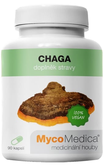 Suplement diety, MycoMedica Chaga 500 mg - 90 kaps. MycoMedica