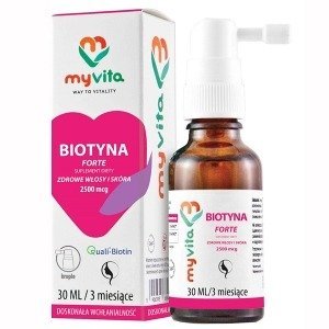 Suplement diety, MyVita - Biotyna forte 2500mcg. Krople - 30 ml Proness