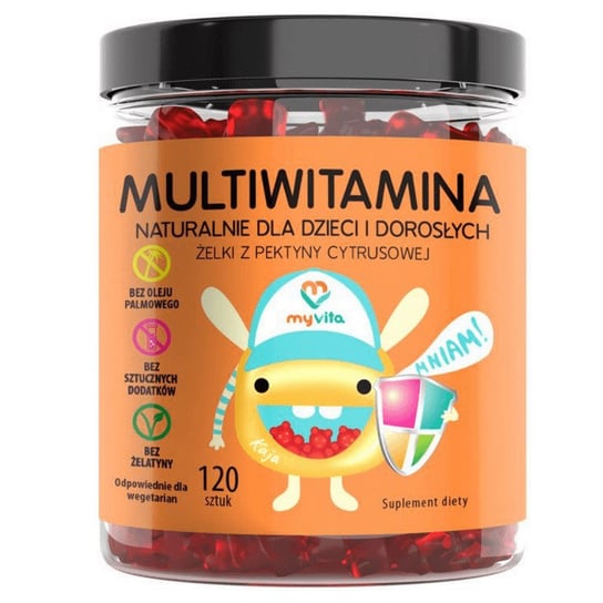 Suplement diety, MyVita Multiwitamina - 120 żelek MyVita