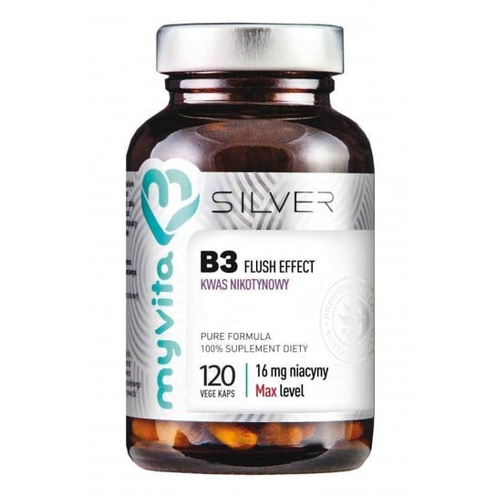 Suplement diety, Myvita Silver Witamina B 3 16 mg 120 K MyVita