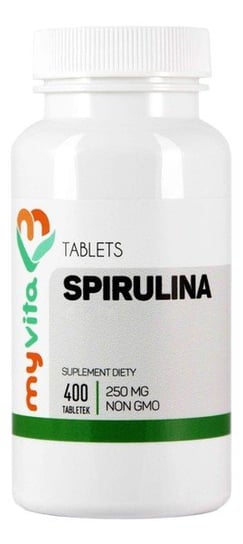 Suplement diety, MyVita, Spirulina 250 mg, 400 tabletek MyVita