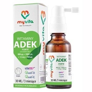 Suplement diety, MyVita - Witamina ADEK Forte. Krople - 30 ml MyVita