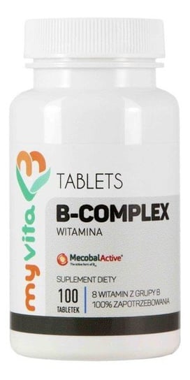 Suplement diety, MyVita, Witamina B-Complex, 100 tabletek MyVita