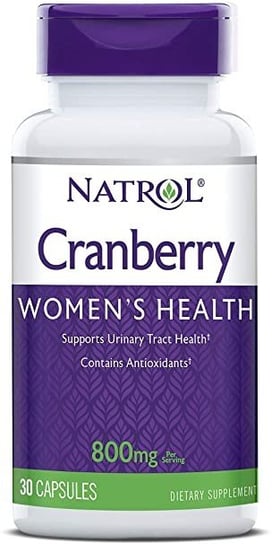 Suplement diety, Natrol, Cranberry - Żurawina 400 mg, 30 kaps. Inna marka