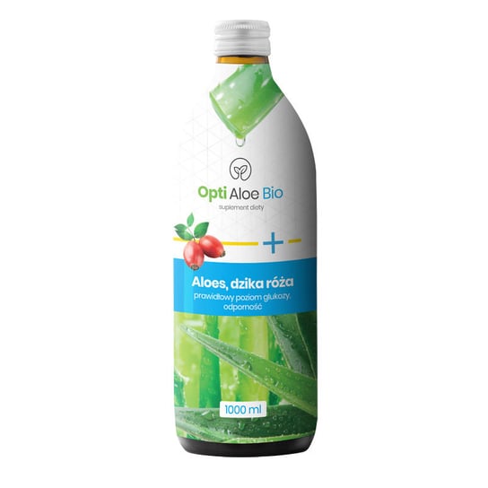 Suplement diety, NaturDay Opti Aloe, Wspomaga układ trawienny, 1000 ml Inne