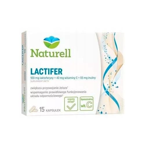 Suplement diety, NATURELL Lactifer, 15 kapsułek Naturell