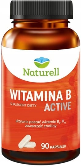 Suplement diety, Naturell, Witamina B Active, 90 Kaps. Naturell