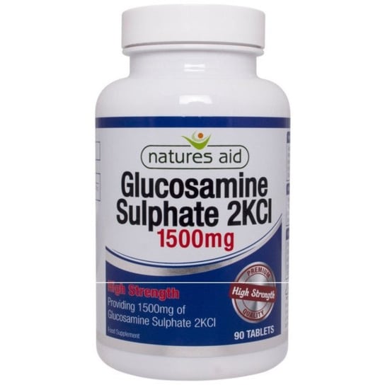 Suplement diety, Natures Aid Glukozamina 1500Mg 90Tab Natures Aid