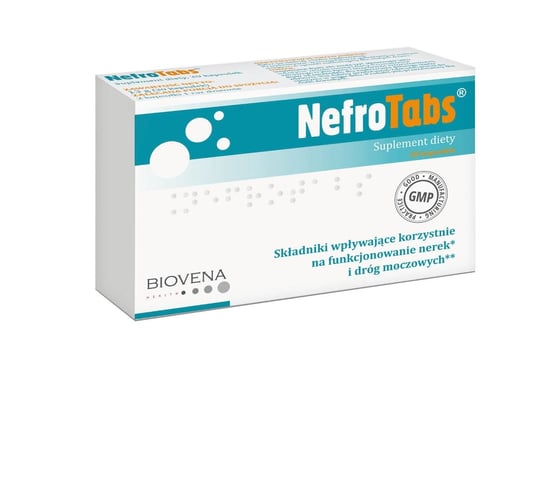 Suplement diety, NefroTabs, 30 kapsułek Biovena