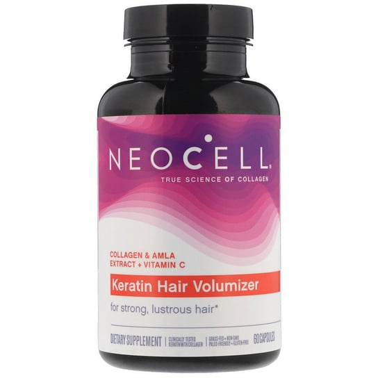 Suplement diety, Neocell Keratin Hair Volumizer 60Caps NeoCell