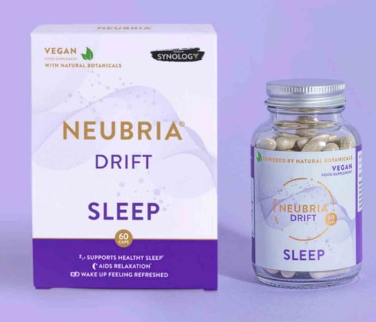 Suplement diety, Neubria Drift for Sleep, 60 kapsułek Inna marka