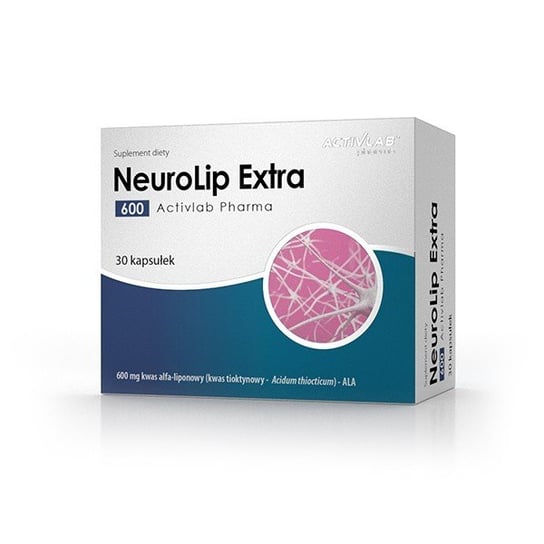 Suplement diety, NeuroLip Activ 600, 30 kapsułek REGIS
