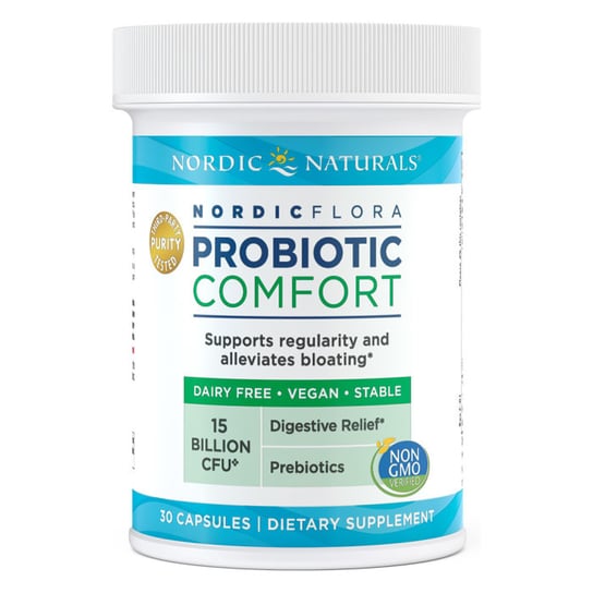 Suplement diety, Nordic Naturals Flora Probiotic Comfort 30 kapsułek wegańskich Nordic Naturals