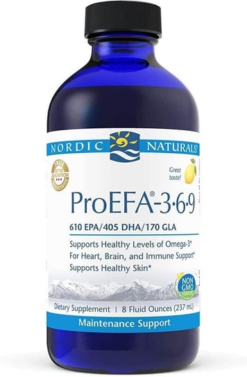 Suplement diety, Nordic Naturals, Kwasy ProEFA - 3·6·9 237 ml Nordic Naturals