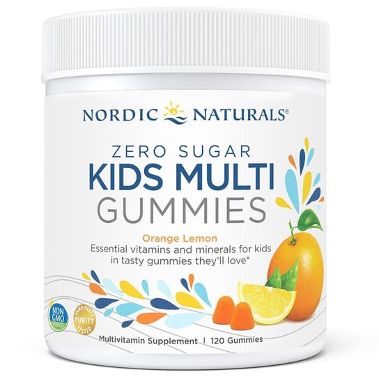 Suplement diety, Nordic Naturals Multiwitamina dla dzieci bez cukru - 120 żelek Nordic Naturals