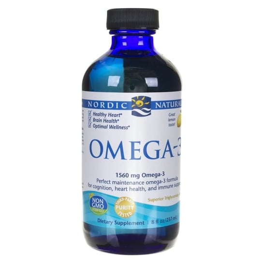 Suplement diety, Nordic Naturals, Omega 3 1560 mg, smak cytrynowy, 237 ml Nordic Naturals