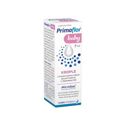Suplement diety, Noris Pharma, Primaflor Baby, Krople Probiotyk Dla Dzieci, 7 Ml Noris Pharma