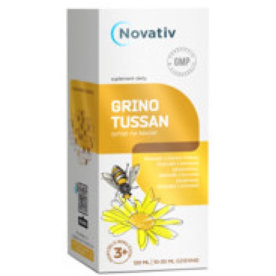 Suplement diety, Novativ Grinotussan, syrop, 120 ml Novativ