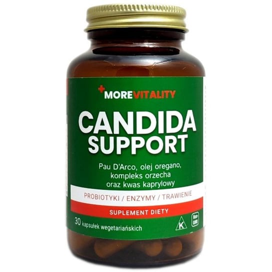 Suplement diety, Now Foods, Candida Support Morevitality, 30 kap. Now Foods