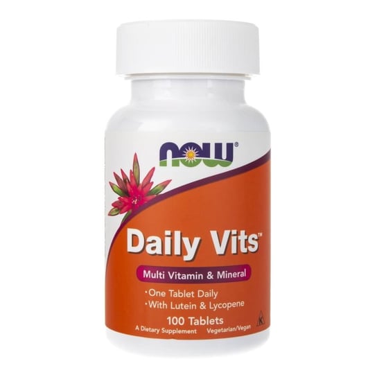 Suplement diety, Now Foods, Daily Vits (Multiwitamina), 100 tabletek Now Foods