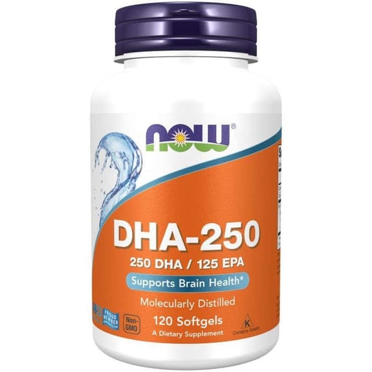 Suplement diety, NOW FOODS DHA - 250 DHA 125 EPA 120 kaps Inna marka