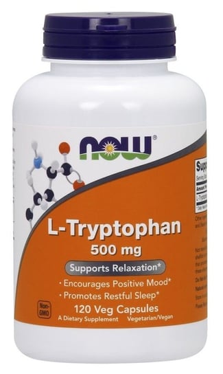 Suplement diety, Now Foods, L-Tryptofan 120 kaps. Inna marka