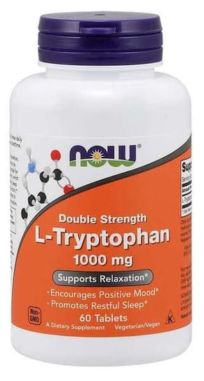 Suplement diety, NOW Foods - L-Tryptophan, 1000mg, 60 tabletek Now Foods