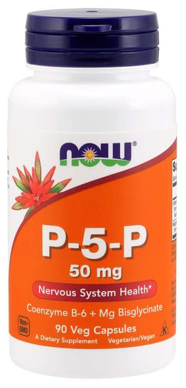 Suplement diety, Now Foods, P-5-P 50 Mg, Witamina B6, 90 Now Foods