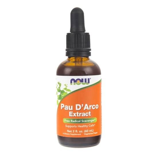Suplement diety NOW FOODS Pau D'arco Extract, 60 ml Now Foods