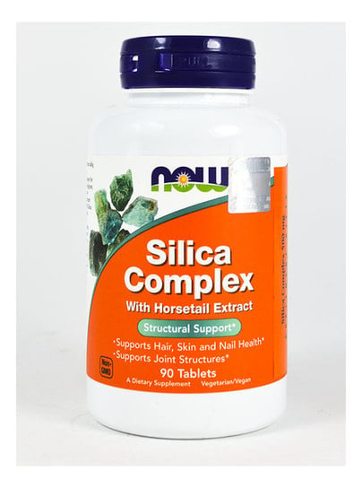 Suplement diety, Now Foods, Silica Complex 500 mg, 90 tabletek Now Foods