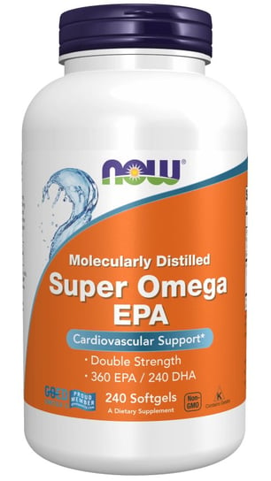 Suplement diety, Now Foods, Super Omega EPA 360 mg DHA, 240 kaps. Now Foods