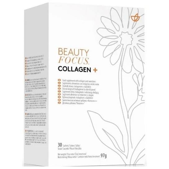 Suplement diety, Nu Skin Beauty Focus Collagen+, Kolagen do picia w saszetkach, 30 szt. Nu Skin