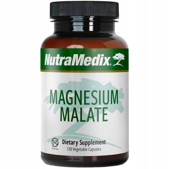 Suplement diety, NutraMedix, Magnesium Malate Magnez 120 kaps. Nutramedix