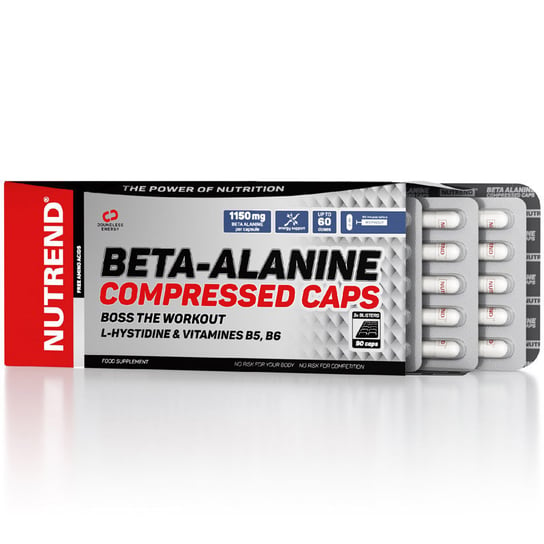 Suplement diety, Nutrend Beta-Alanine Compressed Caps 90Caps Nutrend